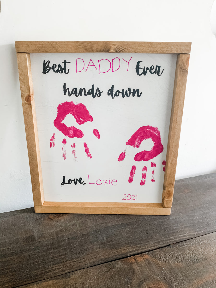 Custom FATHER’S DAY Sign – Pine Level Rustics